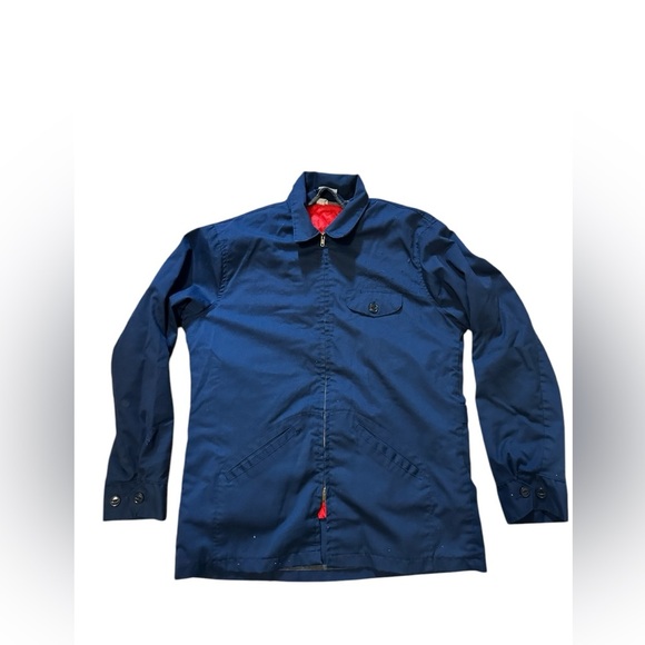 Vintage 60s Topp Master Work Jacket Blue With Zip In Liner Size 42R USA Made - Picture 5 of 12